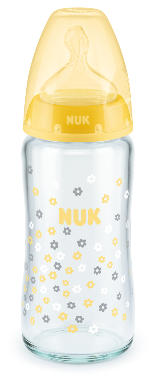 Biberon First Choice+ Nuk 240 ml Controlul Temperaturii Tetina Potrivita  0-6 Luni [2]