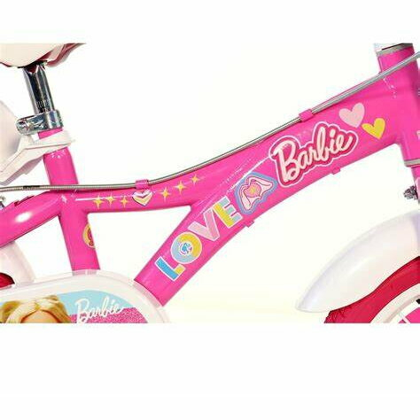 Bicicleta copii 14" - Barbie roz [3]