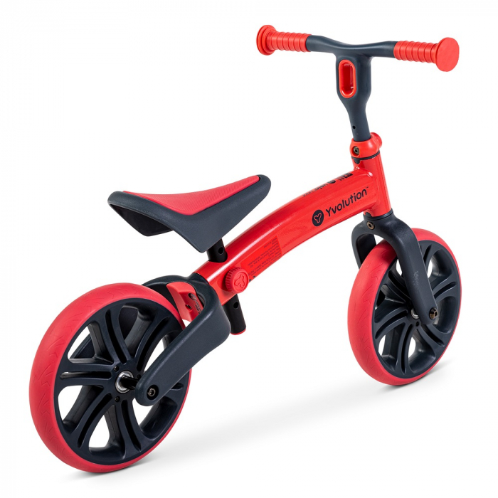 Bicicleta echilibru Yvolution Y Velo Junior Red-Resigilat [2]
