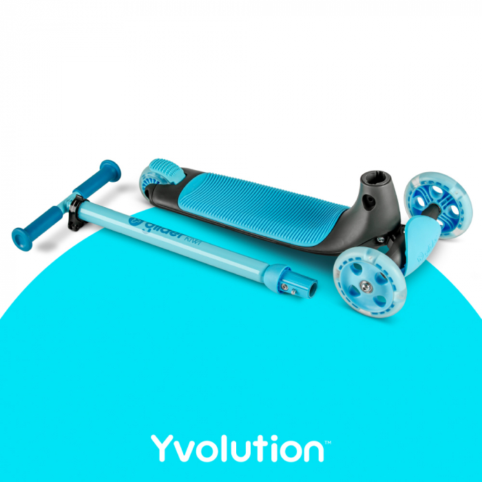 Trotineta cu 3 roti Yvolution Y Glider Kiwi Blue [4]