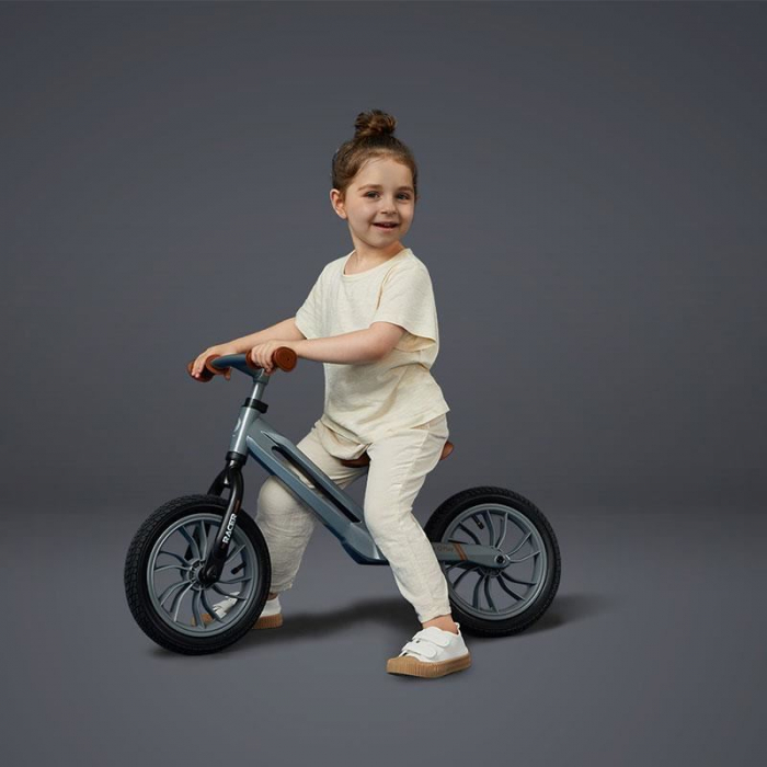 Bicicleta fara pedale QPlay Balance Bike Racer Gri [6]