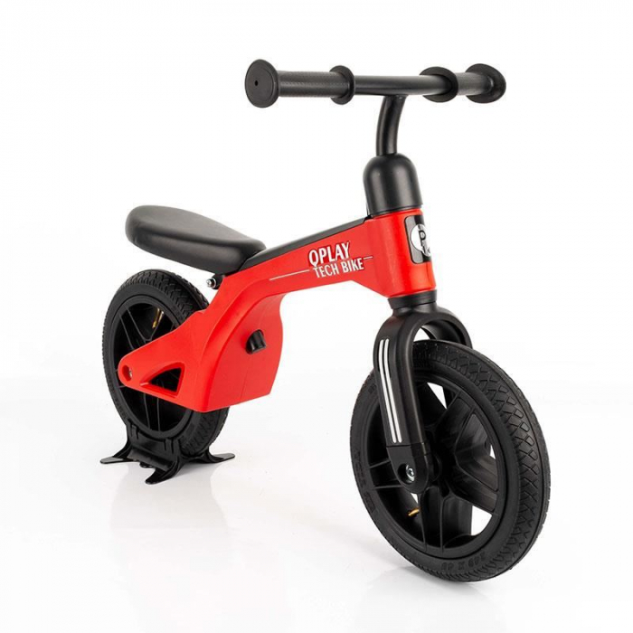 Bicicleta fara pedale QPlay Balance Bike Tech Rosu [2]