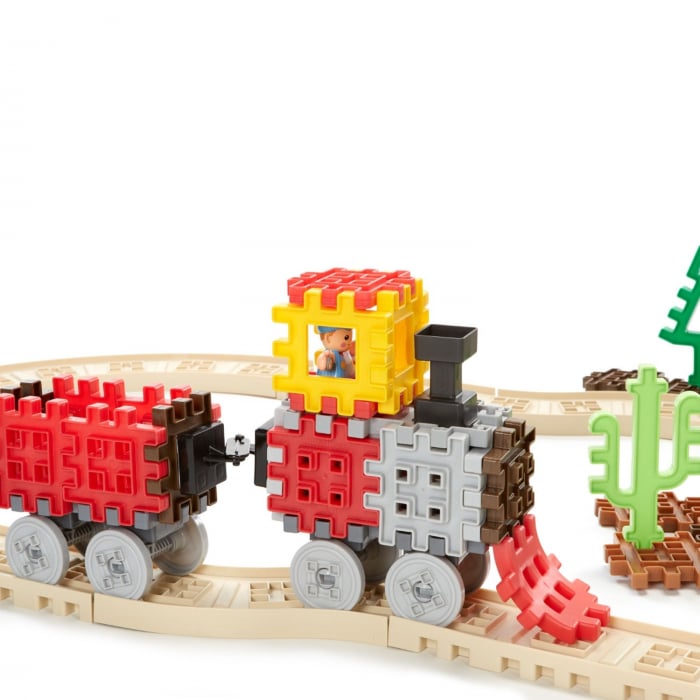 Blocuri de constructie -Tren cu aburi Little Tikes [3]