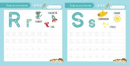Caiet DPH Invat sa scriu literele [5]
