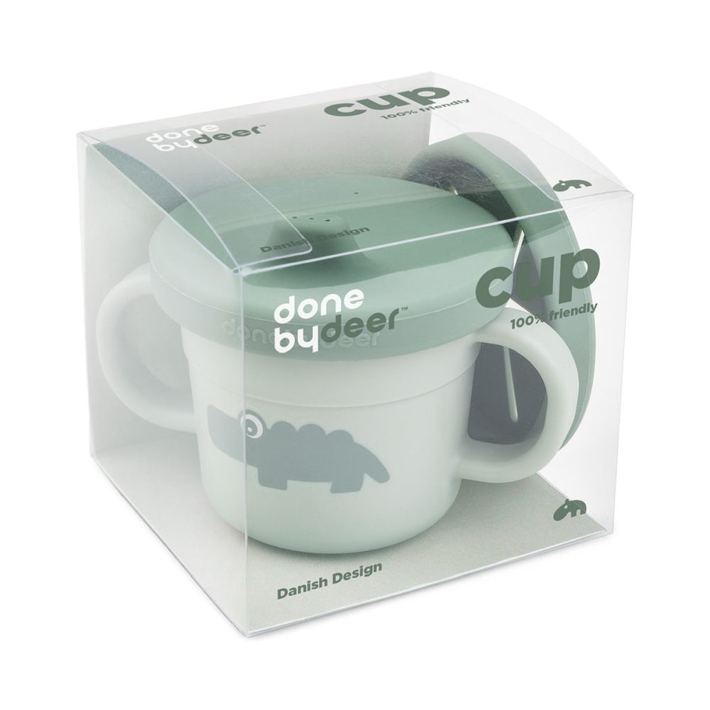 Cana 3-in-1 cu cioc Done by Deer Foodie Croco Green [7]