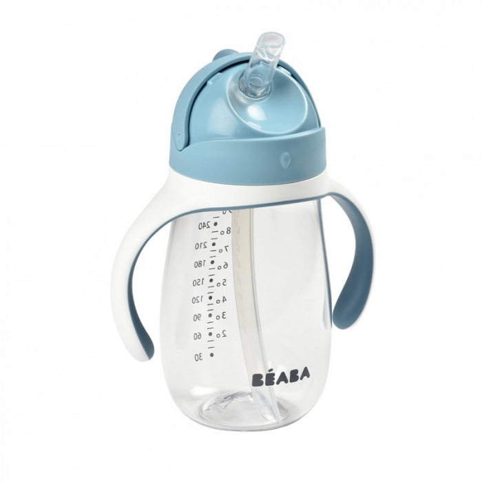 Cana cu pai din Tritan Beaba 300 ml Windy Blue [3]