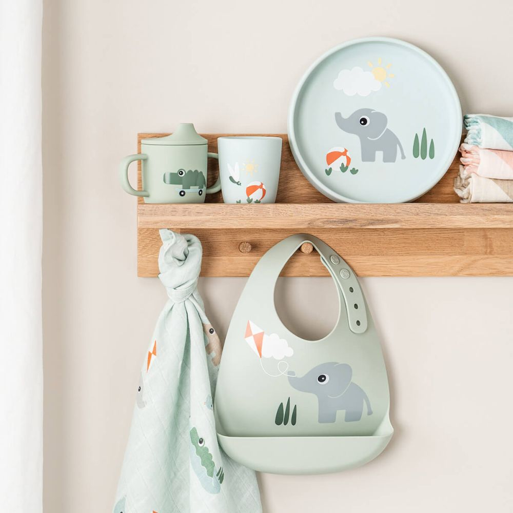 Cana de antrenament Done by Deer silicon cu doua manere Playground Green [6]