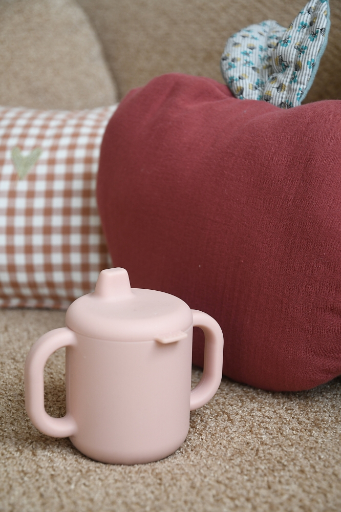 Cana de antrenament silicon Beaba Cotton Candy [8]