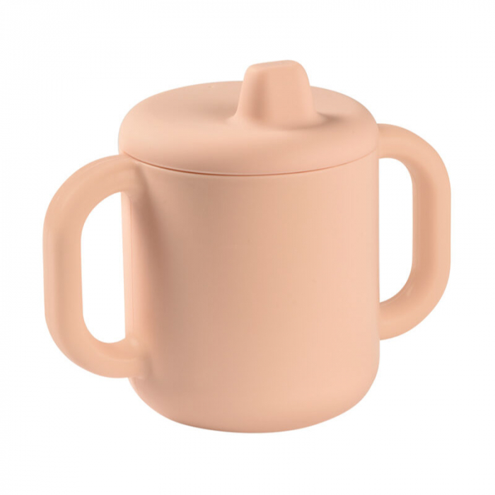 Cana de antrenament silicon Beaba Pink [2]