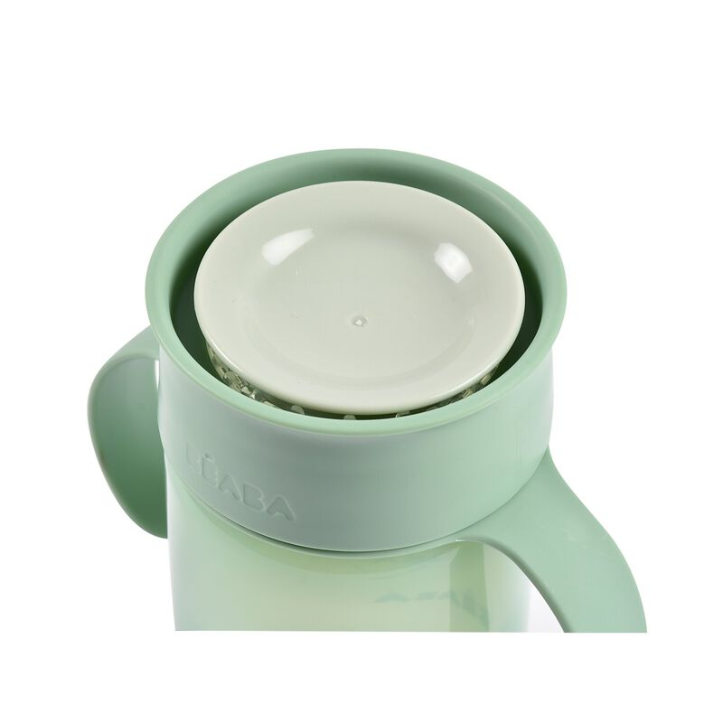 Cana de invatare Beaba 340 ml Sage Green [3]