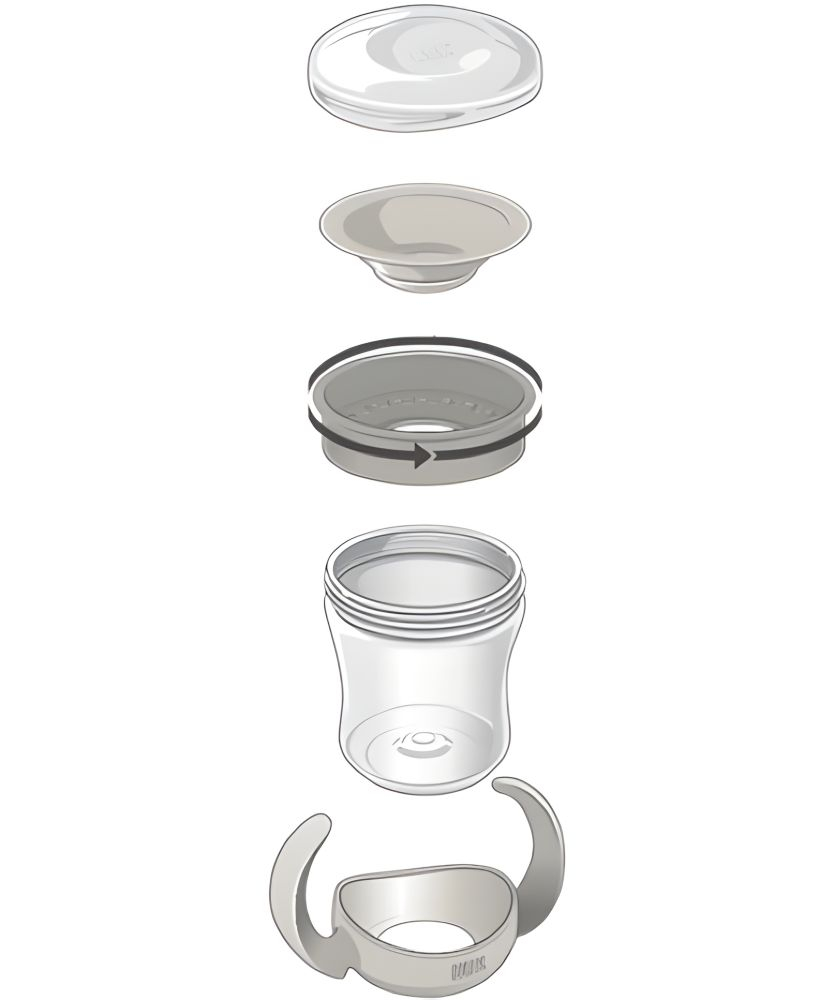Cana Nuk Evolution Mini Magic Albastru [2]