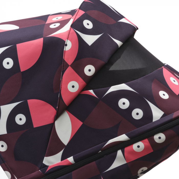 Capotina carucior Bugaboo Donkey 5 Animal Explorer Pink/Red [3]