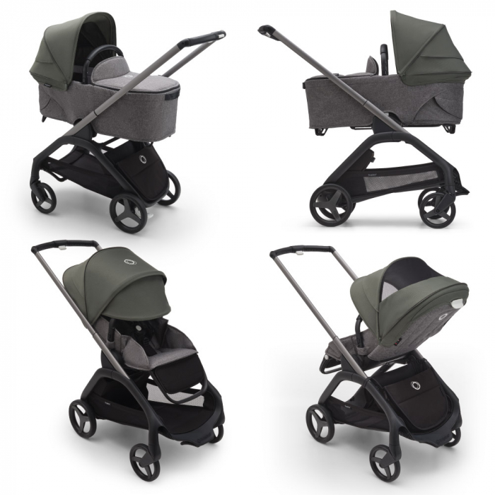 Capotina carucior Bugaboo Dragonfly Forest Green [2]