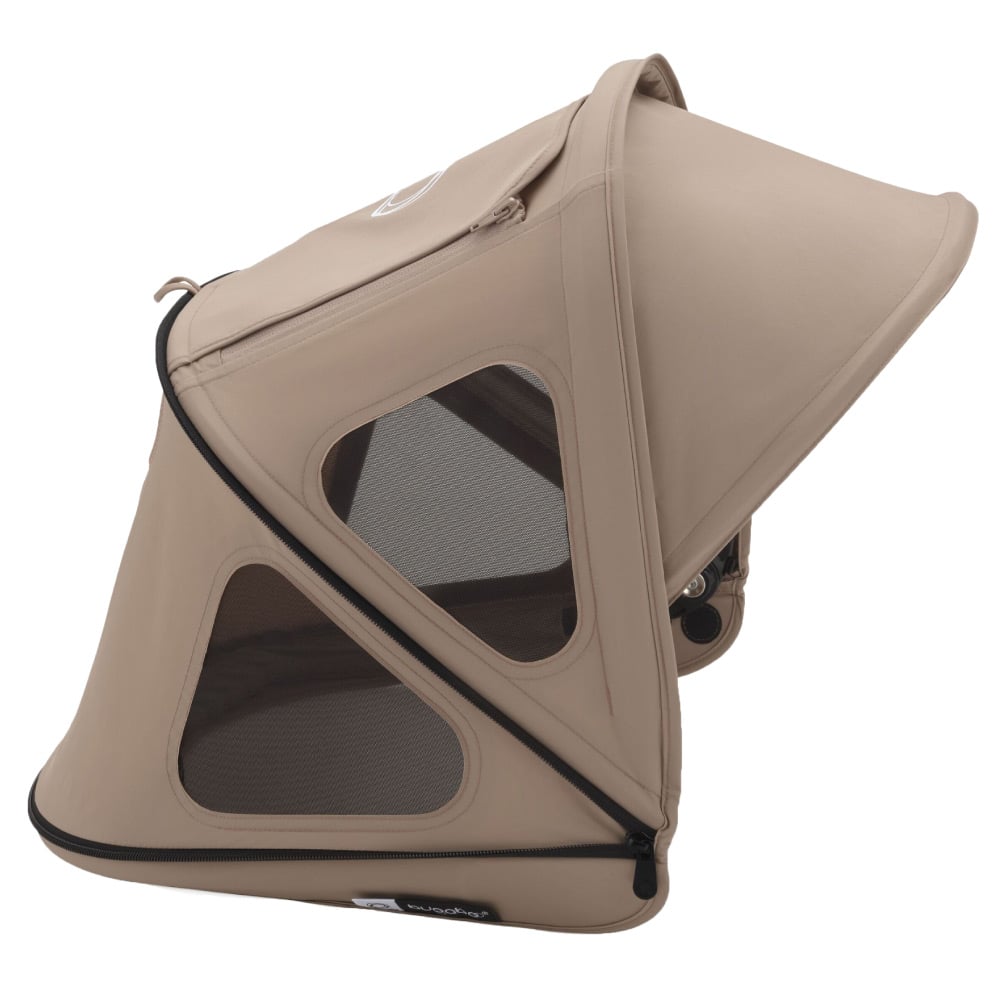 Capotina cu extensie plasa insecte Bugaboo Dragonfly Dune Taupe