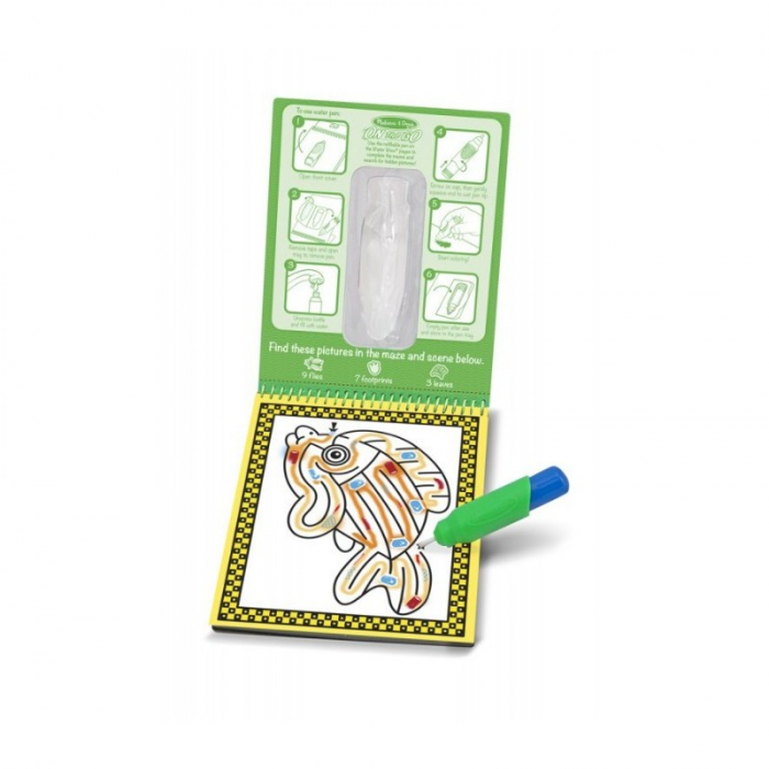 Carnet de colorat Melissa and Doug Apa Magica Labirint [2]