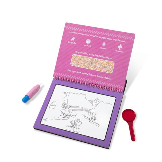 Carnet de colorat Apa magica Deluxe Povesti cu Zane [2]