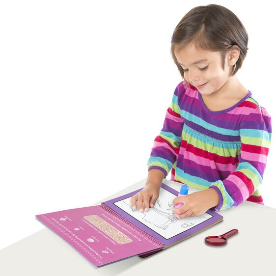 Carnet de colorat Apa magica Deluxe Povesti cu Zane [3]