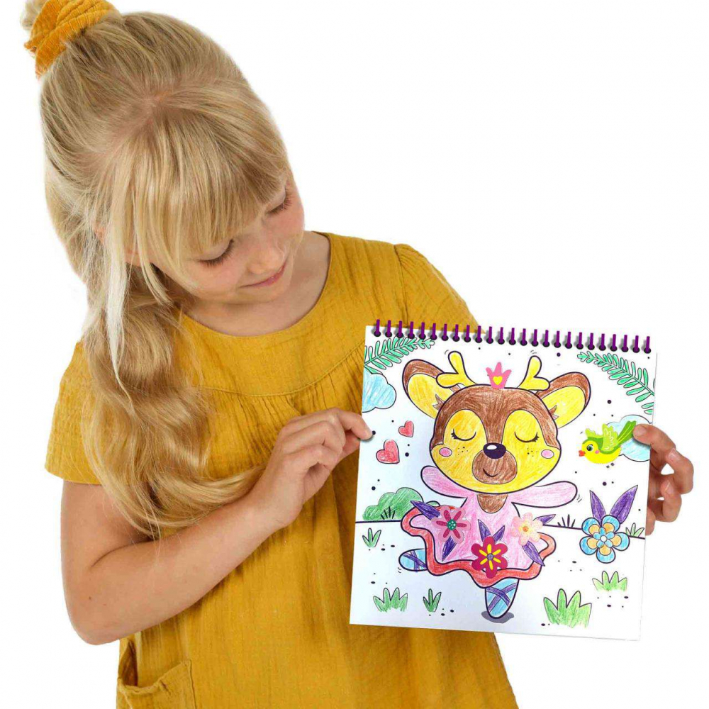 Carte de Colorat cu Activitati 3 in 1 Unicorn [7]