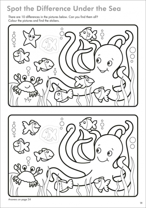Carte de colorat cu activitati in limba engleza si abtibilduri Things To Do [3]