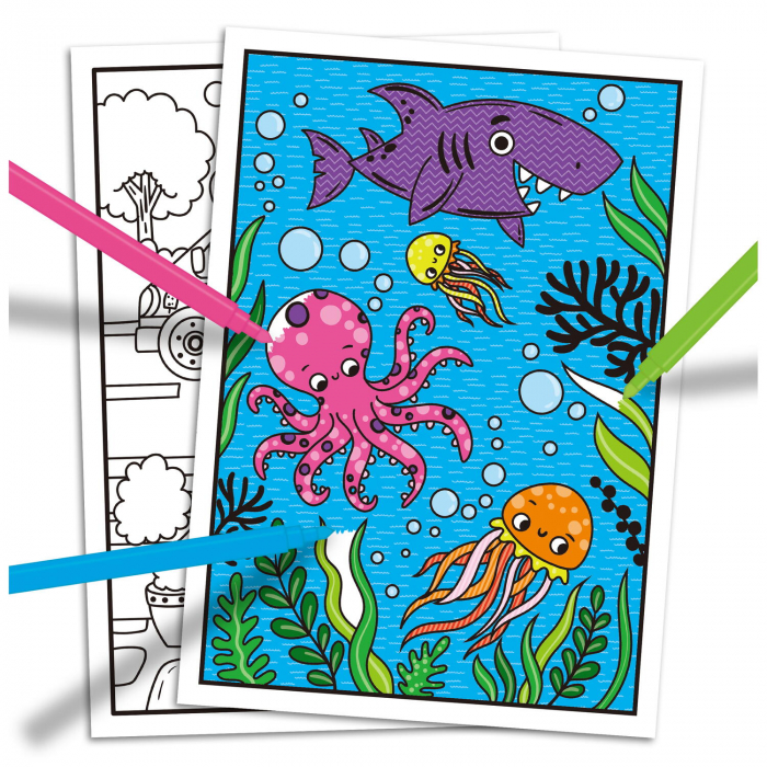 Carte de colorat - Modele ascunse [2]