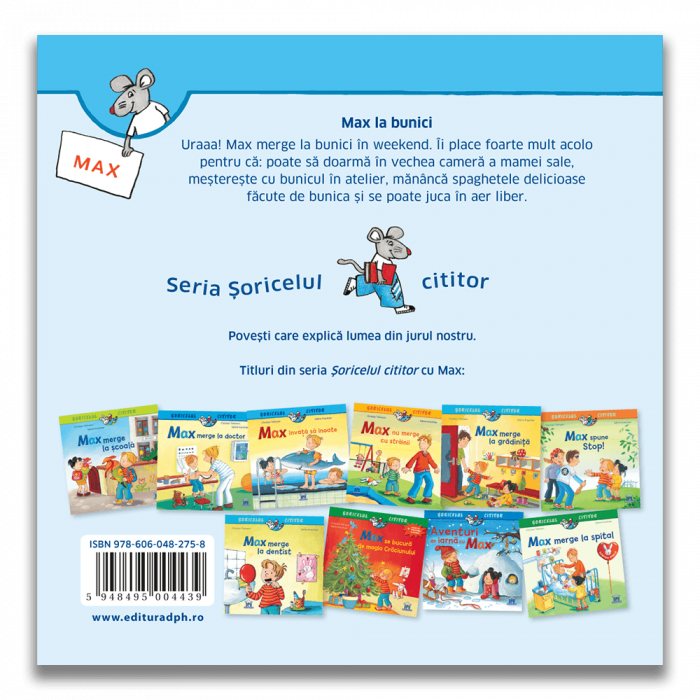 Carte DPH Soricelul cititor Max la bunici [2]