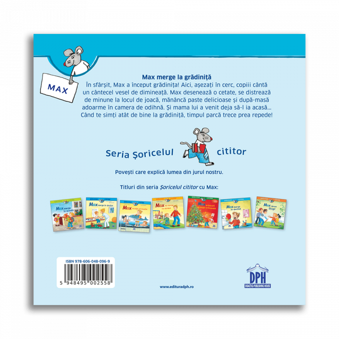 Carte DPH Soricelul cititor Max merge la gradinita [2]