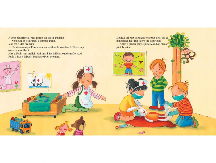 Carte DPH Soricelul cititor Max merge la spital [6]