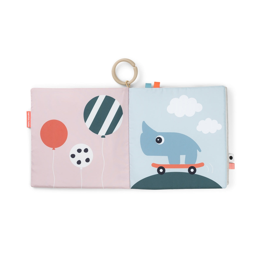 Carte moale pentru tummy time Done by Deer Deer Friends Multicolor [3]