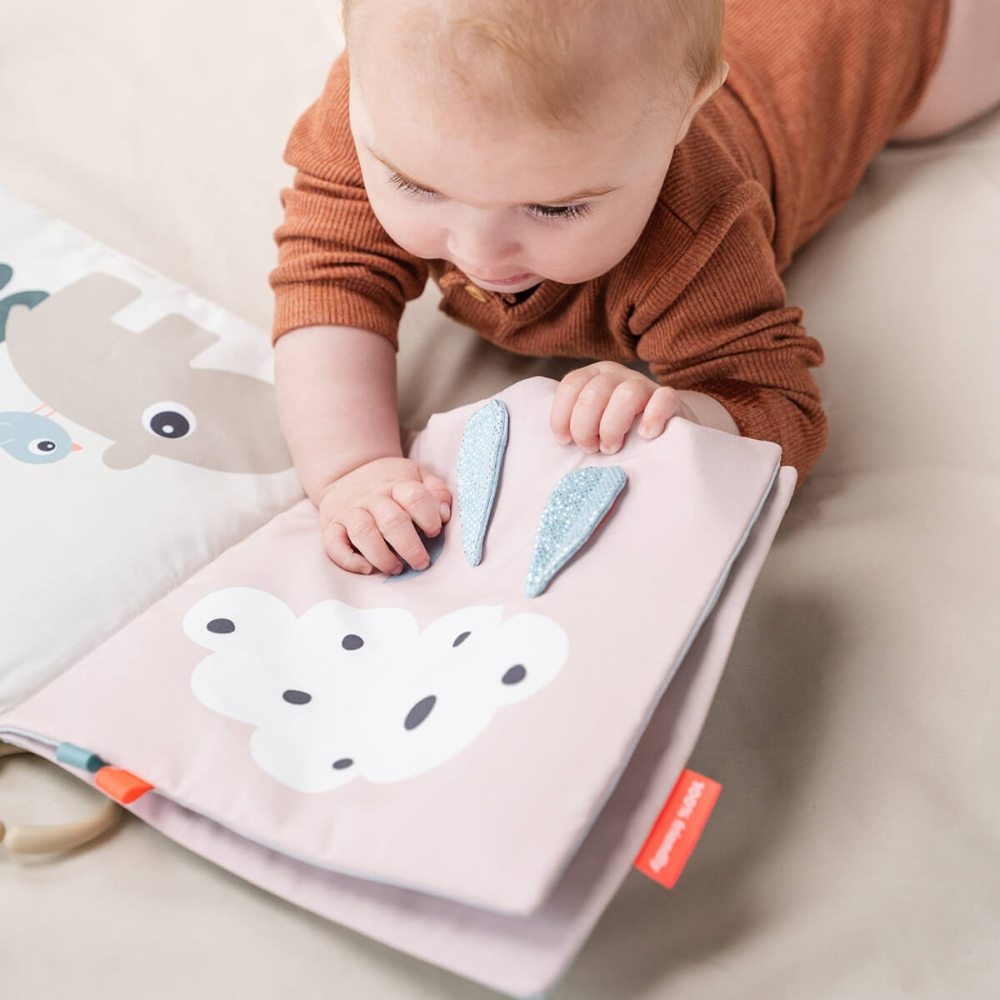 Carte moale pentru tummy time Done by Deer Deer Friends Multicolor [6]