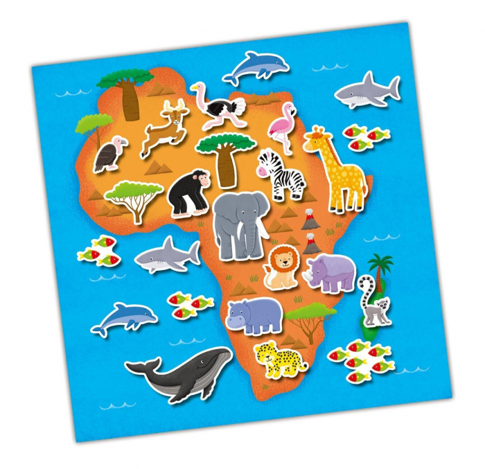 Cartea mea cu stickere - Harta [2]