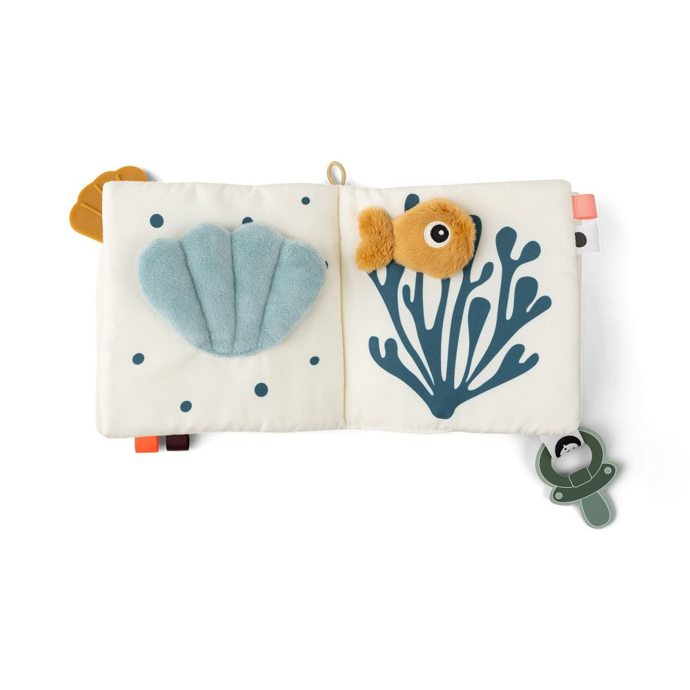 Carticica senzoriala cu activitati Done by Deer Sea Friends Colour Mix [2]