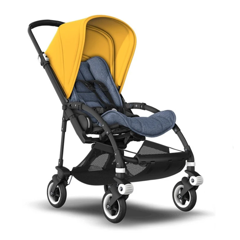 Carucior Bugaboo Bee 5 Blue Melange/Sunrise Yellow 2 in 1 [2]