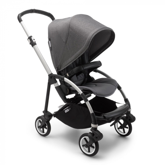 Carucior Bugaboo Bee 6 Aluminiu/Grey Melange sistem 2 in 1 [3]