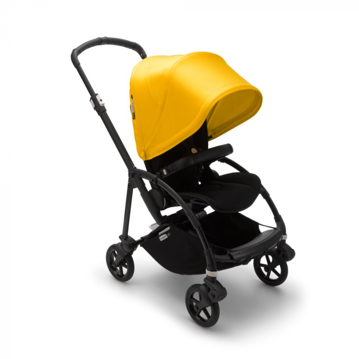 Carucior Bugaboo Bee 6 Black/Black/Lemon Yellow sistem 2 in 1 [2]