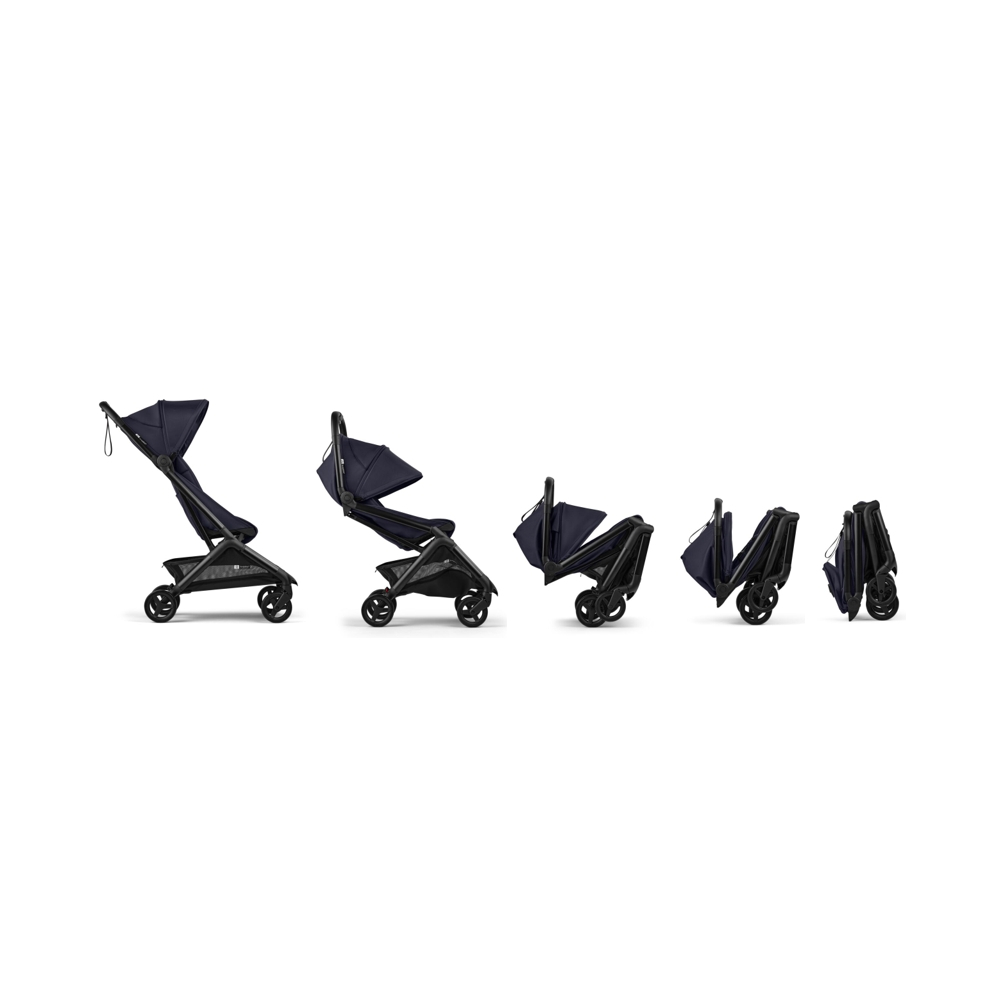 Carucior pliabil avion Bugaboo Butterfly 2 Black/Deep Indigo [5]
