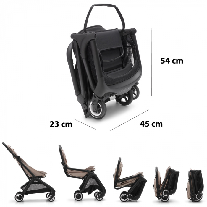 Carucior Bugaboo Butterfly Black/Desert Taupe [4]