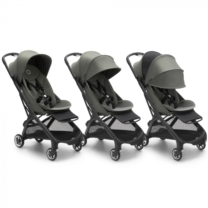 Carucior Bugaboo Butterfly Black/Forest Green [5]