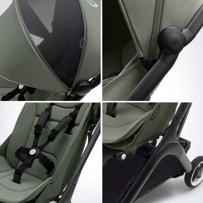 Carucior Bugaboo Butterfly Black/Forest Green [6]