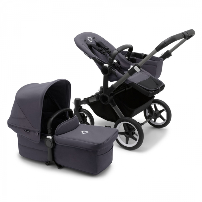 Carucior Bugaboo Donkey 5 Mono Graphite/Stormy Blue [3]