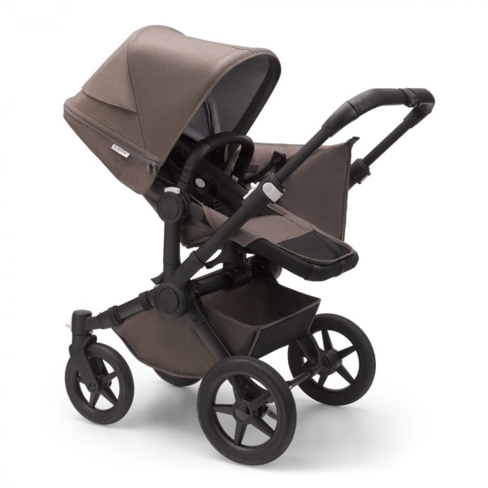 Carucior Bugaboo Donkey 5 Mono Mineral Black Taupe - Resigilat