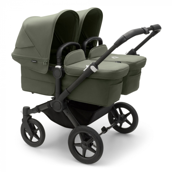 Carucior Bugaboo Donkey 5 Twin Black/Forest Green [2]