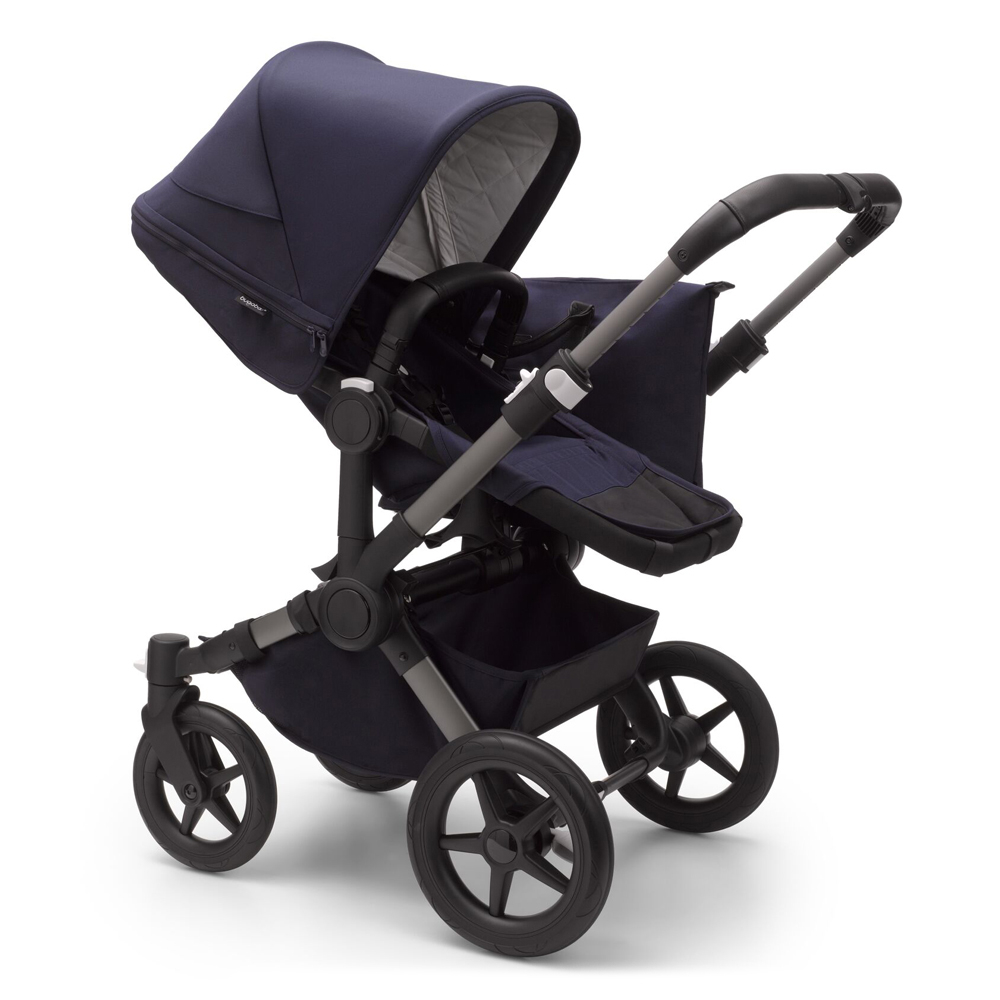 Carucior Bugaboo Donkey 5 Twin Classic Graphite/Dark Navy [3]