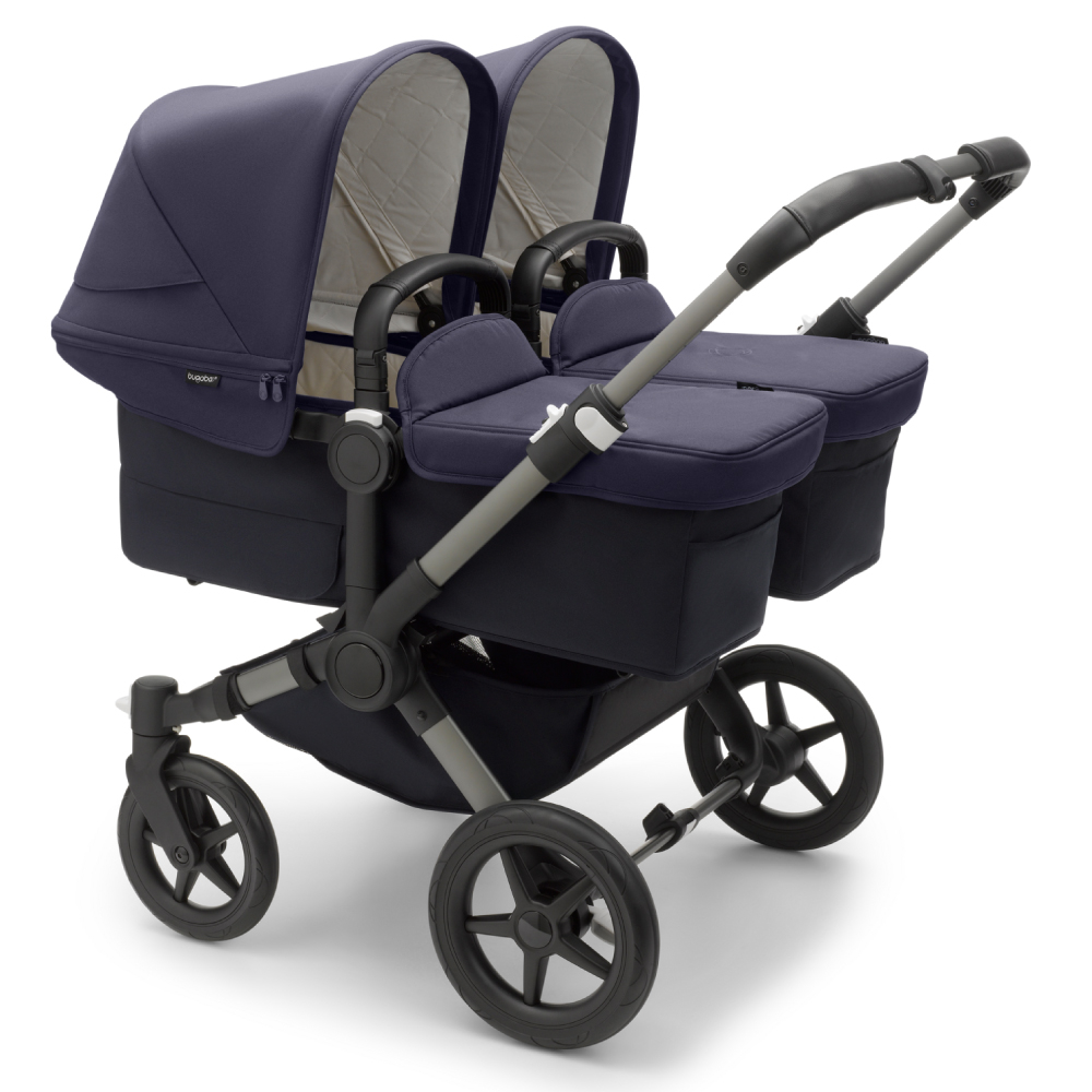 Carucior Bugaboo Donkey 5 Twin Classic Graphite/Dark Navy [2]