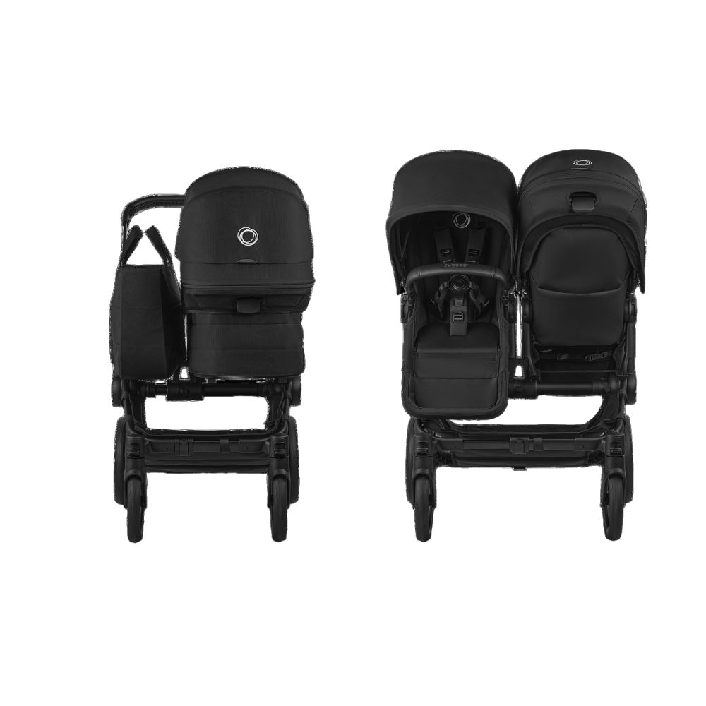 Carucior Bugaboo Donkey 6 Duo Black/Desert Taupe [5]
