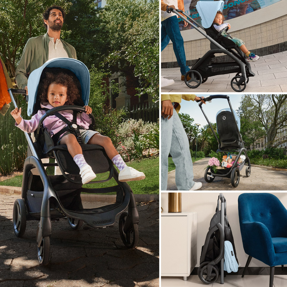 Carucior Bugaboo Dragonfly 2 in 1 Black/Dark Cherry [11]