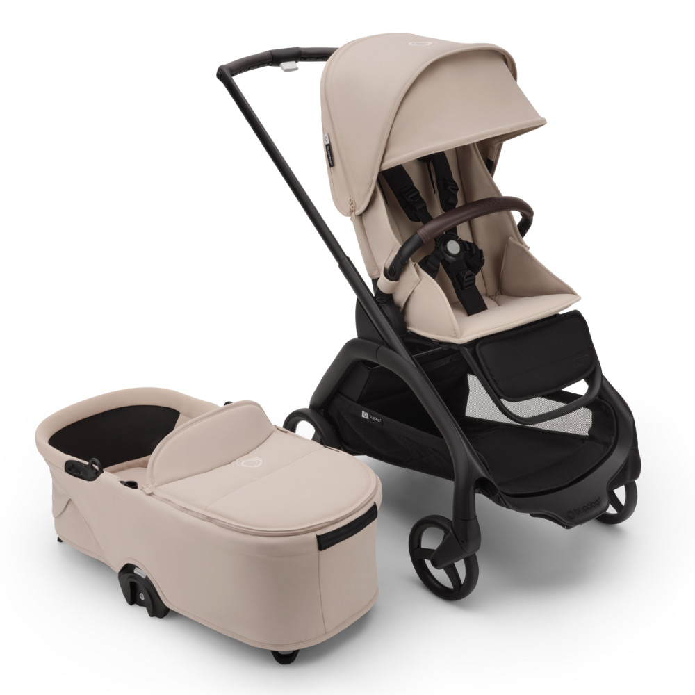 Carucior Bugaboo Dragonfly 2 in 1 Black Desert Taupe