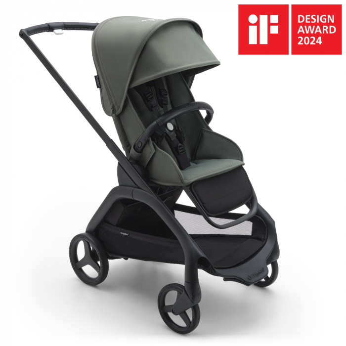 Carucior Bugaboo Dragonfly 2 in 1 Black/Forest Green [2]