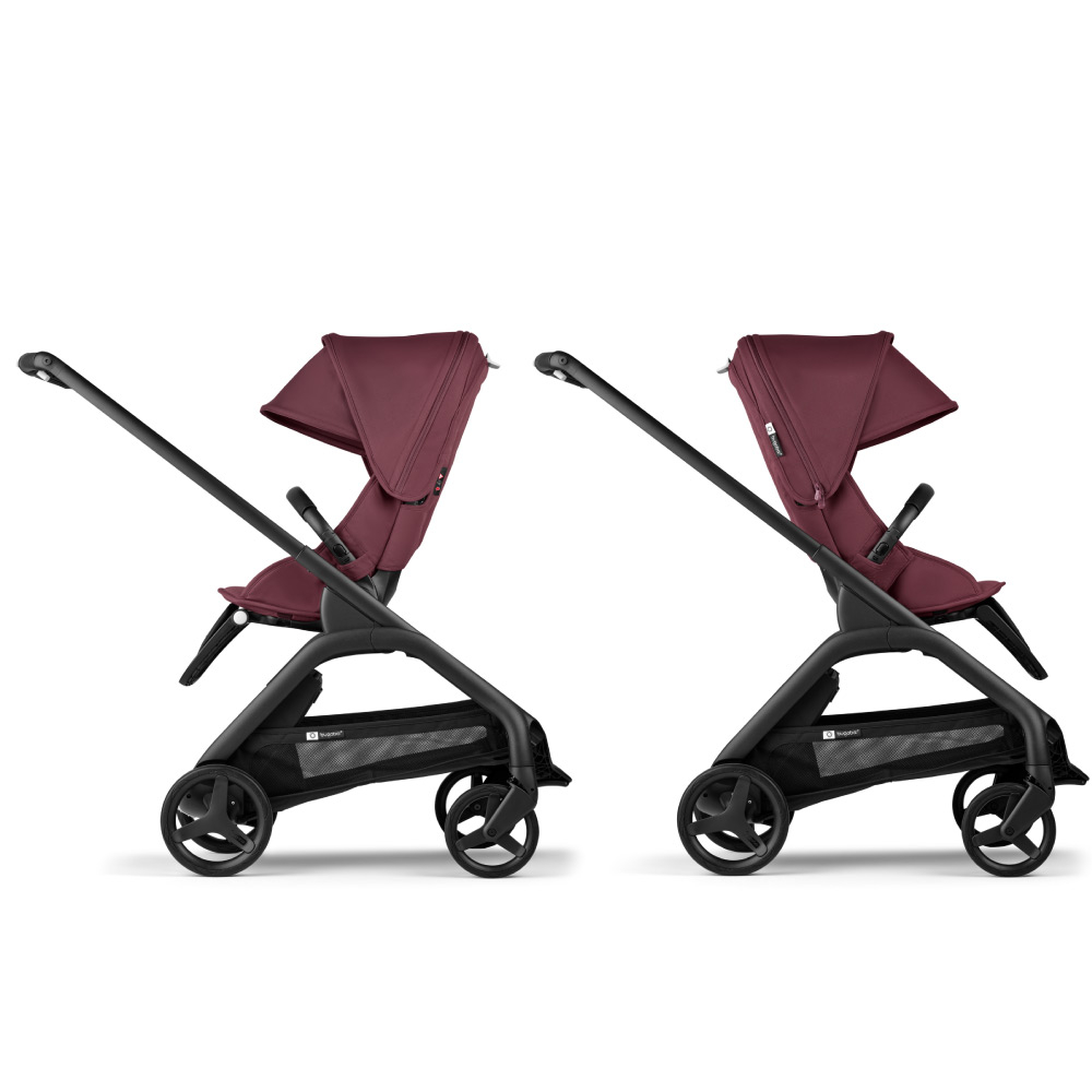 Carucior Bugaboo Dragonfly 2 in 1 Black/Dark Cherry [4]