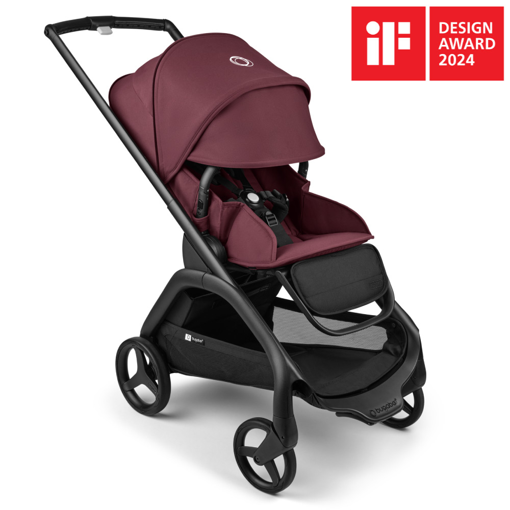 Carucior Bugaboo Dragonfly 2 in 1 Black/Dark Cherry [2]