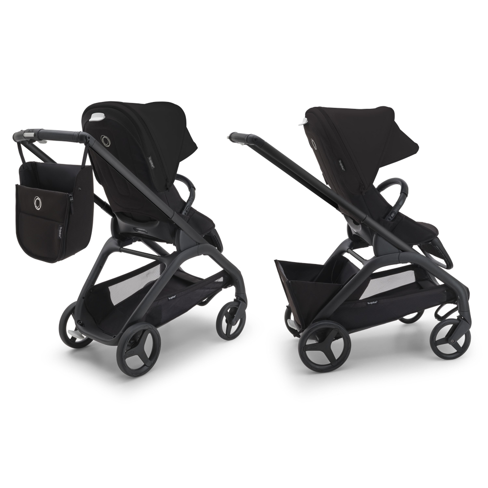 Carucior Bugaboo Dragonfly 2 in 1 Black/Dark Cherry [7]